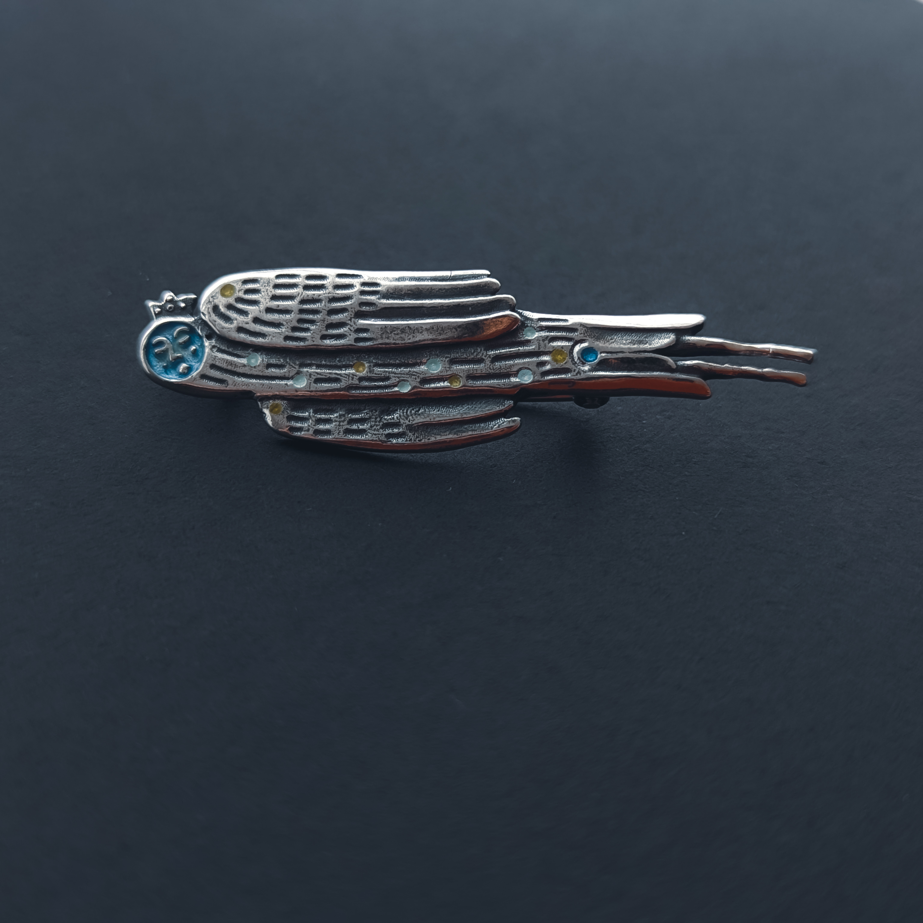 Брошь "Зима"